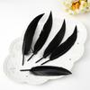Fabricante Venta al por Mayor DIY Pluma Negra Manualidad Decoración Pluma Boda Pluma Alas de Ángel Accesorios de Ropa