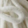 Fábrica en stock directa de 3 a 4 CM de imitación de visón de lana artificial, ropa china, capa, joyería, ropa de bricolaje, accesorios con bordes sin rematar