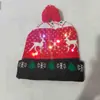 Gorro de Punto Navideño Más Vendido de Amazon, Gorro Cálido de Invierno con Visera Plegable y Luz LED, Al Por Mayor
