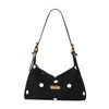 Bolso de Mujer de Gran Capacidad con Diseño Único 2026 Principios de Otoño Nuevo Estampado de Lunares Leopardo Simple Moda para Viajar Bolso de Hombro