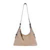 Bolso vintage esmerilado transfronterizo para mujer, gran capacidad, nuevo modelo 2026, versátil bolso de hombro y cruzado, bolso tote casual simple