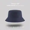 Chapéu de Pescador de Aba Larga Masculino Estilo Coreano Verão Chapéu de Sol Dupla Face Chapéu de Bacia Japonês Proteção Solar Feminino Comércio Exterior Transfronteiriço Algodão