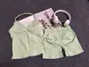 Df Nuevo Conjunto de Chalecos Deportivos, Sujetadores de Cuello Halter, Pantalones Cortos Deportivos para Correr al Aire Libre
