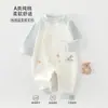 Ropa para Bebé, Clase A, Algodón Puro, Mameluco para Bebé de Pocos Meses, Nuevo Estilo Primavera, Body Mariposa para Recién Nacido, Sin Costuras