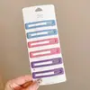 Pinzas de Pelo de Estrellas de Lunares de Colores para Niños, Pinzas BB para Flequillo y Cabello Suelto, Pasadores para Niñas y Bebés, Suaves con el Cabello, Pequeños Accesorios para el Cabello