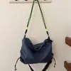 Bolso de hombro cruzado de otoño a cuadros simple de gran capacidad, nuevo, moda 2026, casual, elegante, versátil