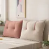 Cojín de Cabecera de Alta Calidad Respaldo de Cama Tatami Dormitorio Sala de Estar Cojín de Sofá Espalda Bolsa Grande Suave Cojín Doble
