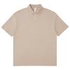 Ropa para Hombre Utr 275g Polo Paul de Peso Pesado para Hombre Verano Retro Americano Holgado Talla Grande Camiseta de Algodón Puro con Cuello