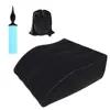 Almohada inflable para piernas en stock, almohada para elevar los pies, ayuda para la cama, almohada para aliviar la presión, relajador de rodillas, cojín trapezoidal para piernas para aliviar la fatiga