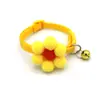 Nuevo Collar de Lazo Flor Gato Collar Perro Suministros para Mascotas Venta Directa de Fábrica Preferido Transfronterizo