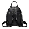 Mochila Transfronteriza Nueva para Mujer, Moderna y a la Moda, Bolso de Mujer de Gran Capacidad, Mochila Casual de Viaje, Bolso Escolar Simple de Cuero Suave