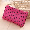 Bolsa de Cosméticos Floral Simple Coreana, Bolsa Pequeña de Almacenamiento de Gran Capacidad, Lindo Regalo de Bolsa de Aseo para Damas
