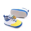 Bebê 0-6-Dezembro primavera e outono bebê sapatos internos macios antiderrapantes boneco de desenho animado sapatos para caminhar BBW3209