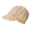 Sombrero de Pato 100% Cachemira Pura para Otoño e Invierno para Hombres y Mujeres con Circunferencia de Cabeza Grande Gorro Tejido que Muestra la Cara Sombrero Pequeño de Cachemira Gorro Frío Transfronterizo