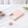 Caixa de suspensão em filme PE, caixa para embalagem de anel, pulseira, colar e joias, caixa de joias simples estilo sleeve, feita sob medida