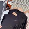 Nueva camisa de canalé para padres e hijos, ropa interior térmica para niños de otoño e invierno, camiseta de cuello medio, blusa modal de manga larga