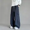 Calça funcional elástica para adolescente, soft shell macio com três proteções para outono, calça casual esportiva solta e versátil