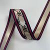 Cinta de nailon imitación de 3.8 cm color intermedio fabricantes en stock poliéster jacquard cinta bolsa ropa zapatos accesorios estampado