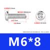 Tornillos de Acero Inoxidable 304 Cabeza Phillips Ranura Cruzada Pm Hardware Tornillos de Precisión Ranura Cruzada Cabeza Redonda Tornillos para Máquina M5M6M8