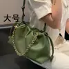 2024 Luojia Nuevo Bolso Flamenco* Bolso Nube Bolsa de la Suerte Nuevo Estilo Chino Bolso de Hombro Simple Bolso para Debajo del Brazo Versátil de Moda