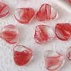 Cuentas de vidrio con forma de corazón degradado, cuentas de vidrio para ensartar, materiales de bricolaje para pulseras, collares y accesorios de joyería hechos a mano