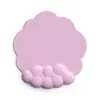 Alfombrilla de ratón para muñeca Cloud PU Soporte para mano de teclado Oficina en casa Reposamuñecas para escribir Alfombrilla de ratón creativa antideslizante