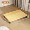 Base de Caja de Almacenamiento con Ruedas Móviles, Caja Organizadora para el Hogar, Estante de Almacenamiento, Bandeja Universal con Ruedas, Carrito Grande y Pequeño con Ruedas