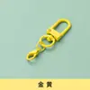 Cadena para puerta con pintura de color, llavero colgante de 14 mm con cierre de langosta, cierre giratorio de metal para perro, accesorios de joyería para hacer uno mismo.