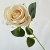 Decoração de casamento de estilo europeu de flanela rosa flores artificiais amarradas à mão Dia dos Namorados arranjo de flores tiro adereços hand-held flores falsas