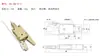 Pinza Robótica Mini Pinza Skj-Em-12-C/Es-08/Ex-20-C Abrazadera de Boquilla