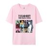 Amazon algodón talla europea camiseta taylorswift comercio exterior hombres Taylor manga corta transfronteriza cuello redondo en stock venta al por mayor