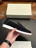 Mocasines de Ante STN Suela Suave Slip-on Zapatos de Hombre Perezoso Cruzados Europa y América Casual Planos Zapatos Individuales para Hombre