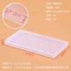 Caja de Plástico Transparente Rectangular de PP Caja para Tarjetas Pegatinas de Pestañas Caja para Pintura Caja de Accesorios Caja de Almacenamiento de Plástico Transfronteriza