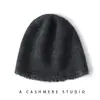 Chapéu de Lã Cúpula Cor Sólida Outono e Inverno Chapéu de Lã Quente Chapéu de Caxemira Feminino Proteção de Orelha Masculina e Feminina Moda Novo Atacado