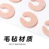 Sapatos de Salto Alto Artefato Anti-Desgaste para Pés Feltro para Calos no Pé Patch para Calos na Sola Patch Anti-Desgaste para Calcanhar Patch Invisível Anti-Desgaste para Pés