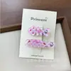 Pinza para el pelo de gato KT de espina de pescado translúcida japonesa y coreana, pinza dulce de verano para flequillo lateral de niña, accesorio para el pelo infantil versátil de dibujos animados