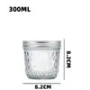 Frasco de Almacenamiento de Diamante en Forma de Diamante, Frasco Sellado, Botella para Bebidas de Caviar, Frasco de Vidrio para Alimentos Ligeros tipo Mason Jar, Botella de Miel con Tapa