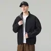 Otoño 2026 Nuevo Chaqueta de Trabajo Retro de Detroit con Cuello Alto Estilo Japonés para Hombre Simple Versátil Chaqueta Casual