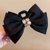 Pinza de Mariposa de Cristal Perlado para Mujer, Pinza para el Cabello Grande de Alta Gama, Pinza para la Parte Posterior de la Cabeza, Pinza para el Cabello, Pinza de Tiburón