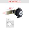 Cerradura de Puerta de Gabinete Eléctrico Yisheng Hengzhu Cerradura de Lengüeta Giratoria Ms7068Z-1-1 Cerradura de Puerta de Caja de Distribución Cerradura de Puerta Mecánica