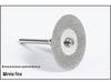 Disco de moagem de disco de corte de diamante para máquina de moagem elétrica Lâmina de serra pequena de diamante com orifício interno de lâmina de serra elétrica 3mm 60mm de diâmetro