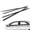 Adequado para Toyota Corolla-Ex 04-17 Tira de Vedação Externa Retentora de Água e Corta-Água para Vidro de Porta de Carro Tira de Pressão Externa