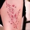 Adesivo de Tatuagem Estilo Y2K Doce e Cool Menina Picante Coração Rosa Borboleta Espinho Personalizado de Venda Quente Transfronteiriça de Alta Qualidade