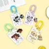 Porta Cartão Deslizante de Plástico para Cartões de Estudante do Campus, Porta-Cartões de Água, Protetores de Cartão de Identidade para Homens e Mulheres, Novos Modelos no Atacado Direto do Fabricante