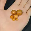 6-18mm Madera de Melocotón Clara Cuentas Redondas Cuentas Sueltas Cuentas de Buda Cuerda de Mano DIY Pulsera Pulsera Accesorios de Joyería Material