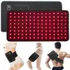 Cinto e chapéu de terapia de luz vermelha LED transfronteiriços 660/850nm para uso doméstico e em salão de beleza, cinto portátil para cuidados com a saúde