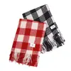 En Stock Bufanda Popular de Imitación Cachemir Moda de Año Nuevo Bufanda Versátil Estilo Coreano Atmósfera Bufanda de Angora Roja Navidad