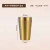 Suministro Directo de Vasos de Agua Martillados de Acero Inoxidable 304, Vasos de Cerveza, Tazas de Té de Restaurante de Doble Capa de Gran Capacidad, Vasos de Jugo, Tazas de Café