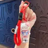 Chaveiro Criativo de Gatinho KT Chefe Flocado Desenho Animado Pingente de Bolsa Fofo Chaveiro de Carro Presente Atacado