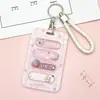 Portatarjetas de Campus para Estudiantes Anti-Pérdida Estampado Estuche para Tarjeta de Autobús y Metro Portatarjetas de Identificación para Hombres y Mujeres Cubierta Protectora al por Mayor Estuche Duro